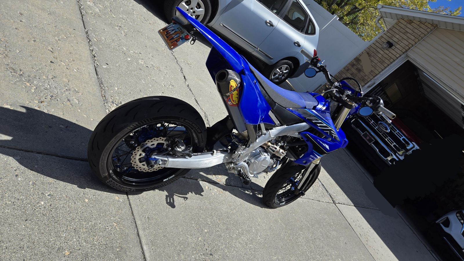 2021 Yamaha WR450F supermoto