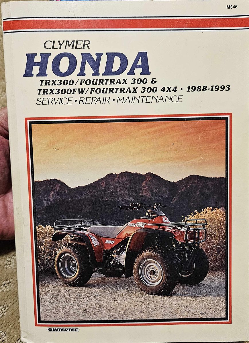 Clymer Honda TRX300 Service Manual