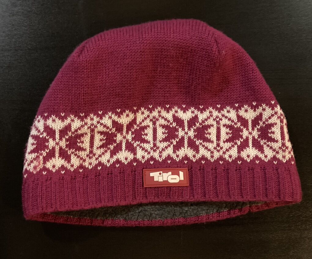 Bought in Austria Tirol Star Snow Beanie Hat
