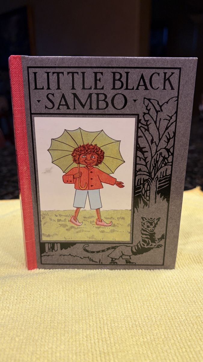 Little Black Sambo Vintage Children's Book Hardcover