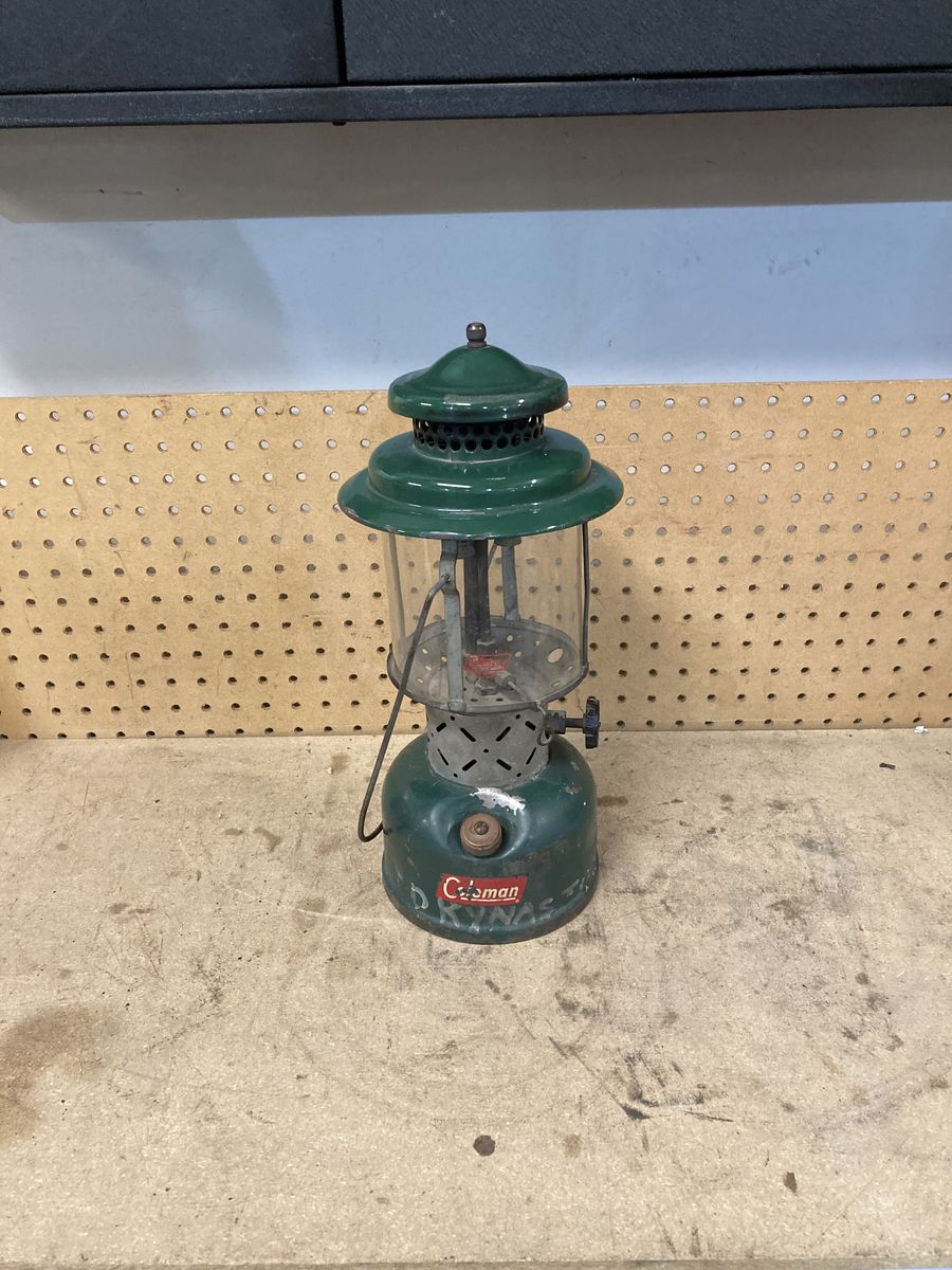 Coleman lantern for restoration. 1959
