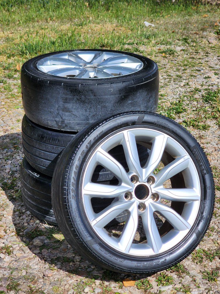 5x112 wheels 17x7.5 set of 4 ($250 OBO)