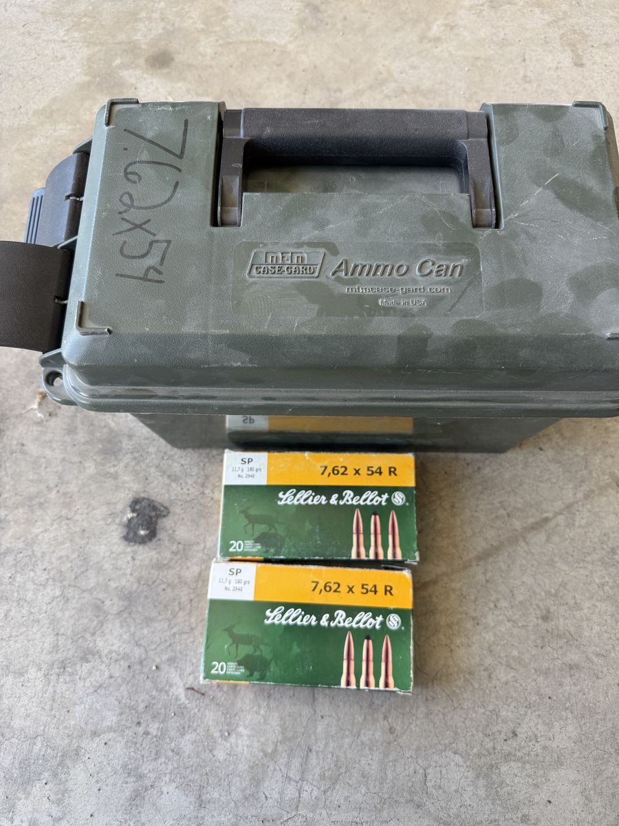 Ammo Can + 7.62x54r