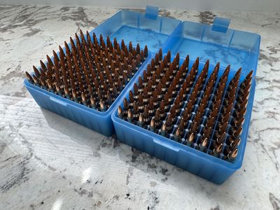 223 Ammo - 200 New Rounds In Flip Top Cases