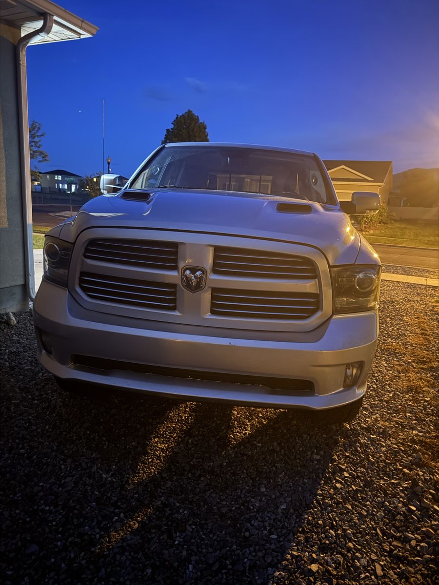 Silver Ram 1500 Pickup Truck