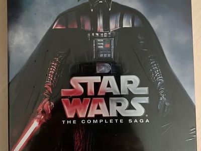 Three Star Wars DVD Movies Tape