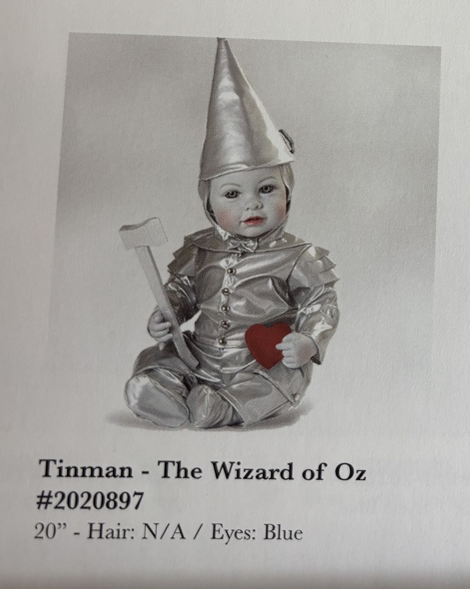 Adora Doll, Tinman-The Wizard of Oz