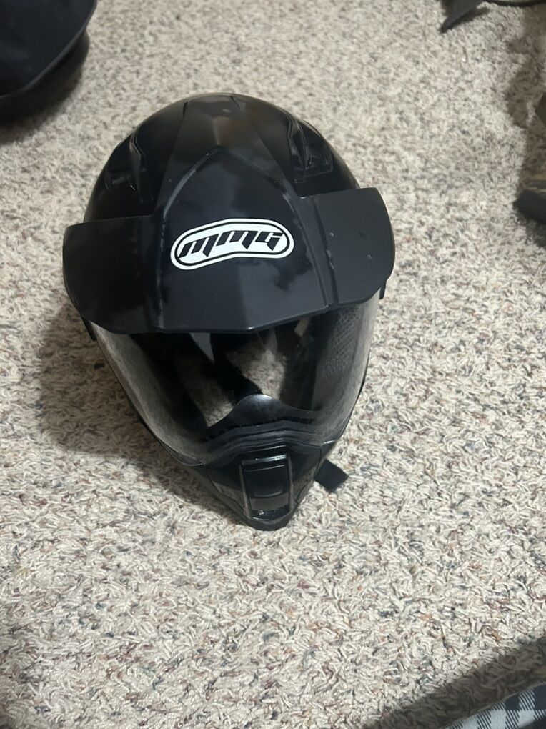 Helmet With visor And Air Holes