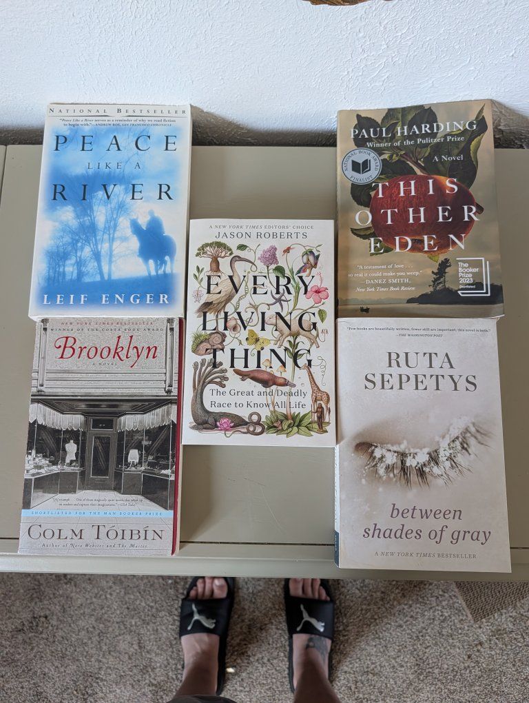 5 book book bundle $20/$5 each