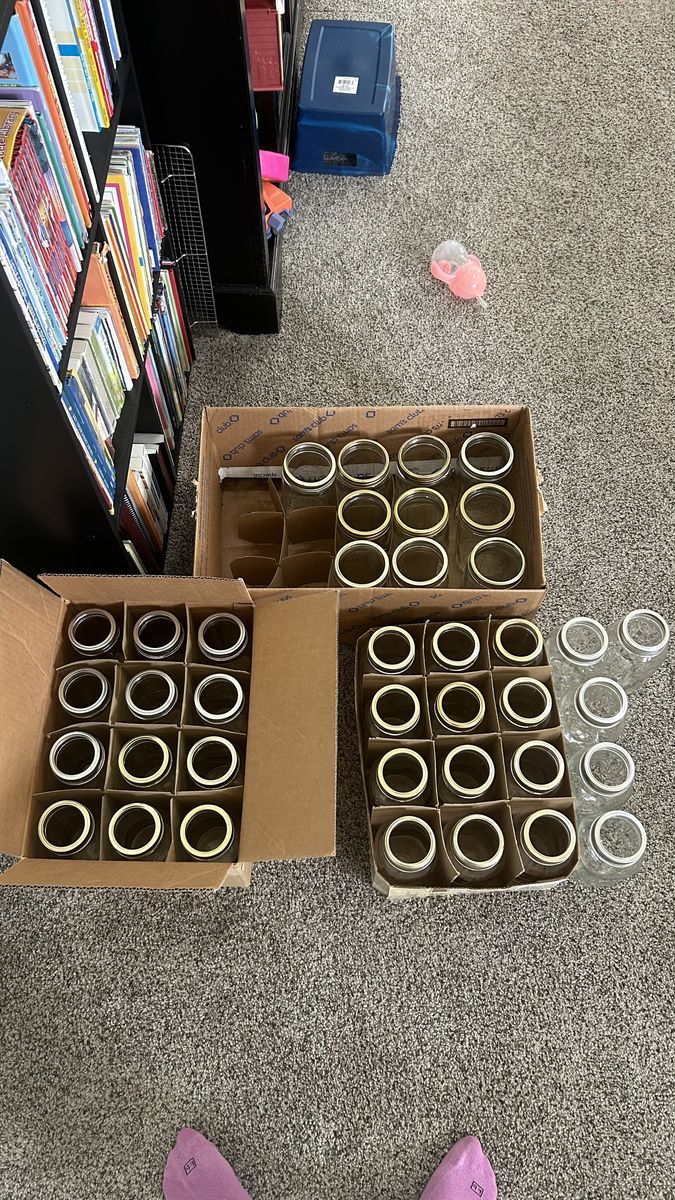 Mason Jars 24oz. Sold as set for $60 or individually for $2