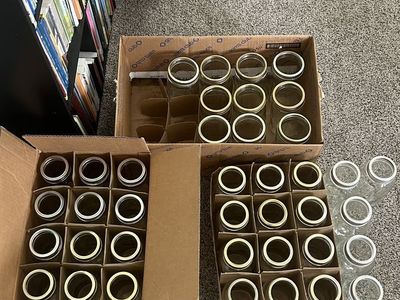 Mason Jars 24oz. Sold as set for $60 or individually for $2