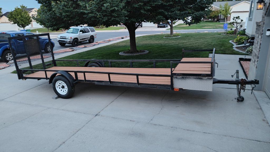 Utility ATV Motorcycle Trailer