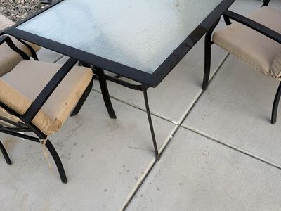 Outdoor Patio Dining Table Set