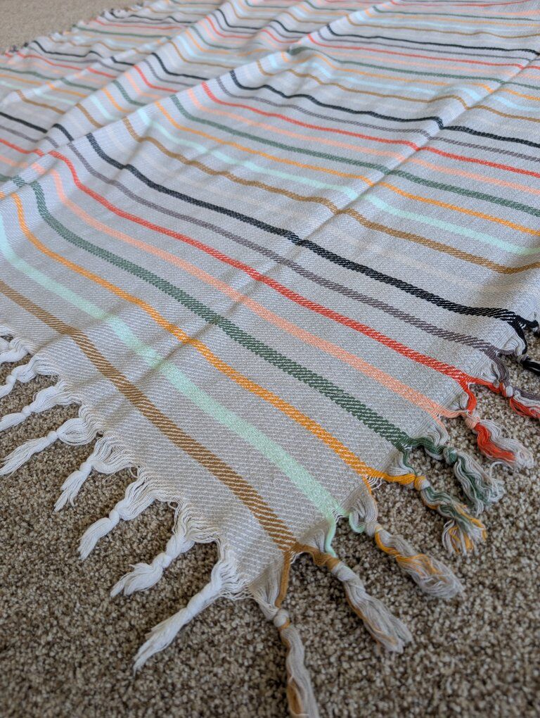 Turkish towel blanket (Slowtide 5ftx5ft)