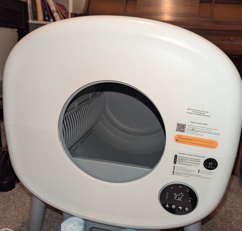 Cumrige top rated Amazon self cleaning litterbox