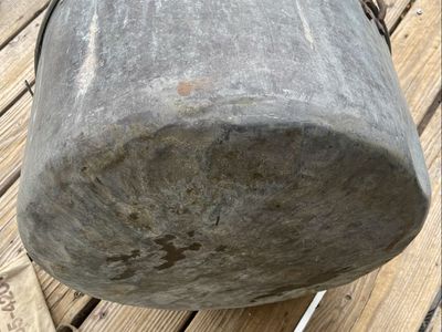 Antique Hammered Copper Kettle