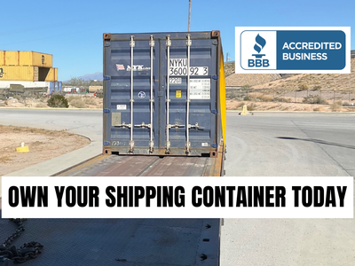 20' & 40' Containers – Project Site Storage – Ready to Deliver