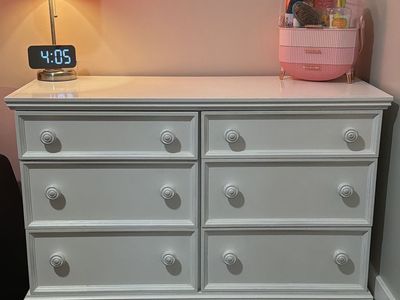 White dresser