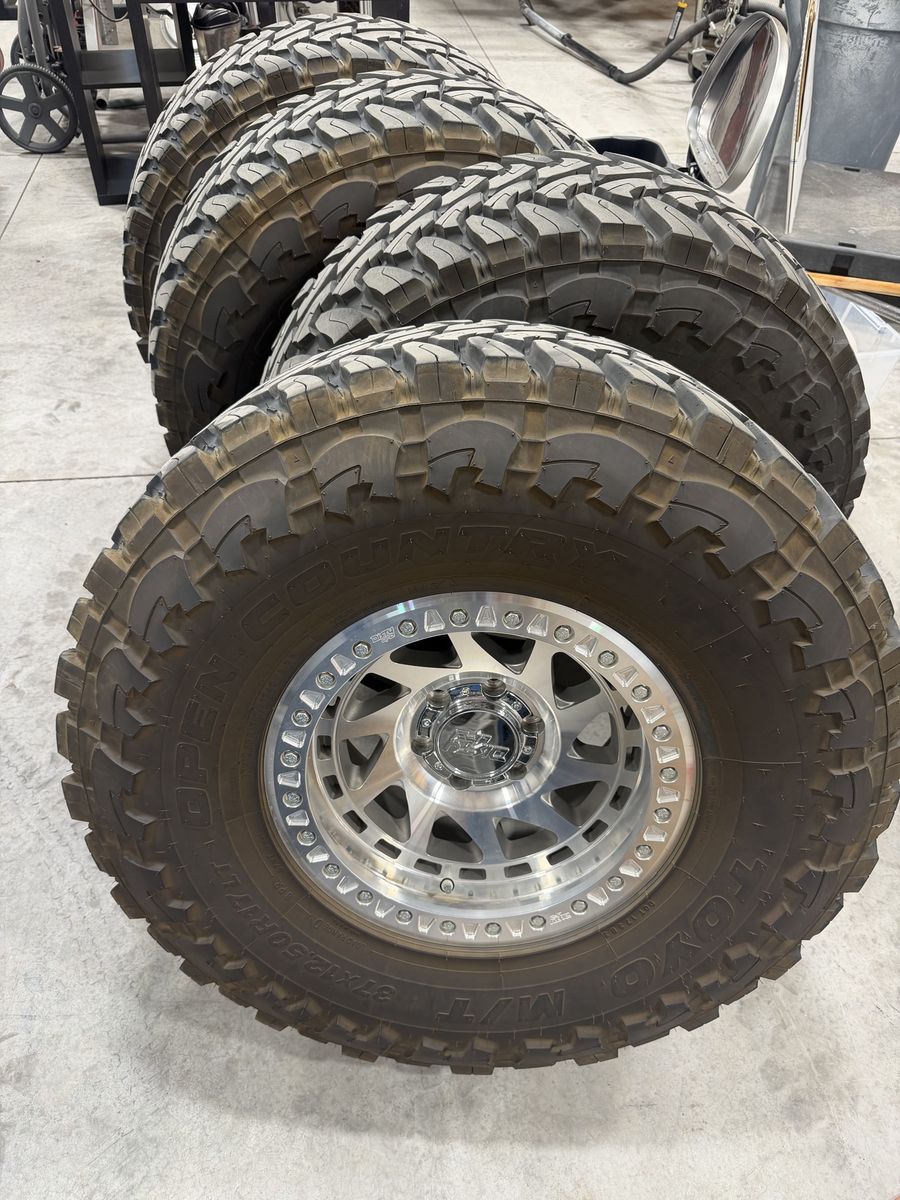 Dirty life wheels on toyo tires