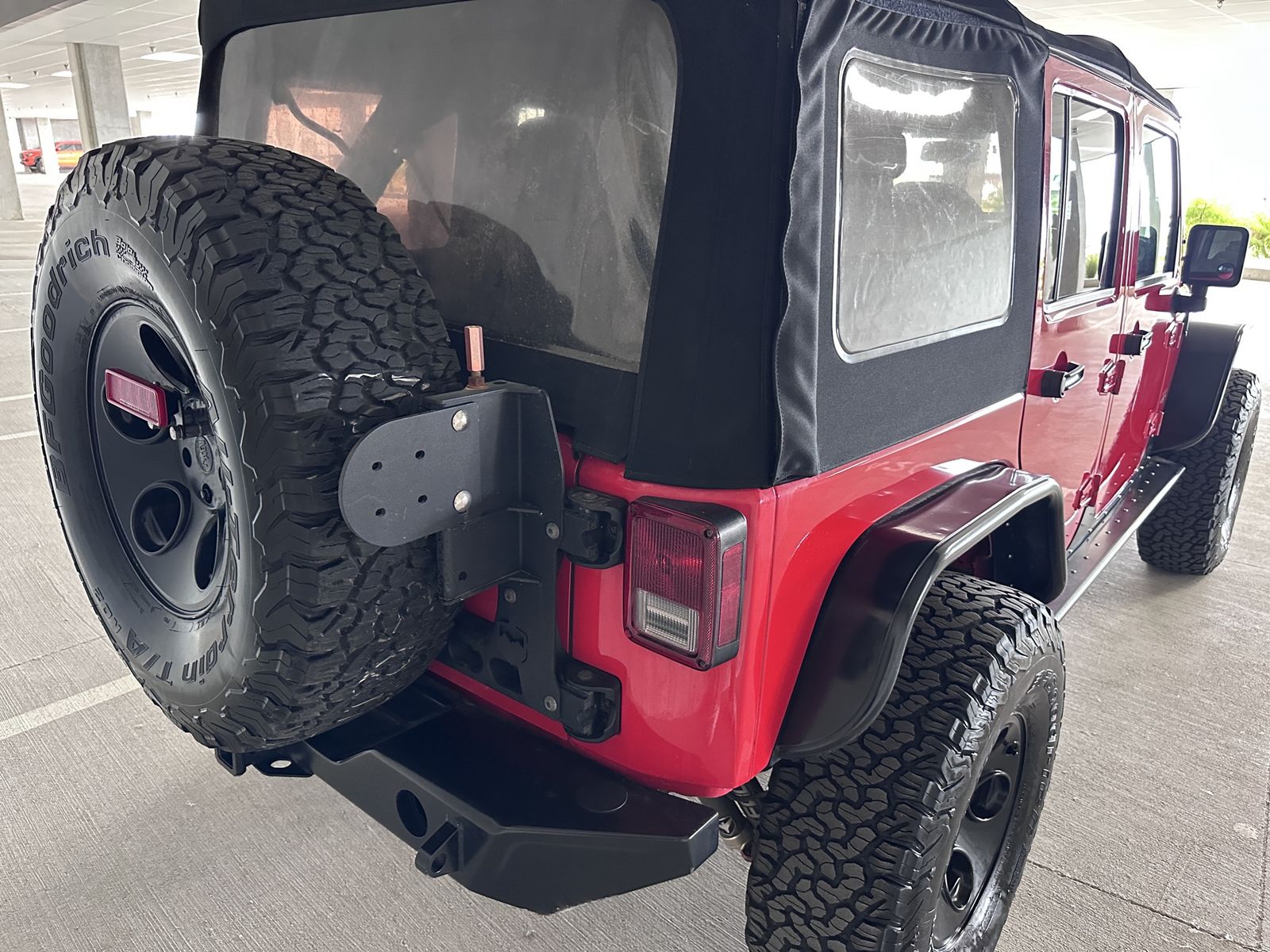 Jeep jku Twill OEM soft top tinted windows