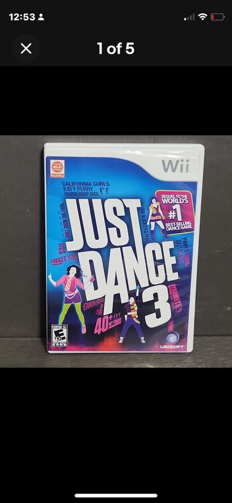 Just Dance 3 Nintendo Wii