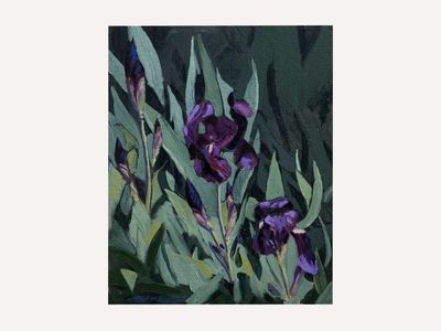 Iris painting