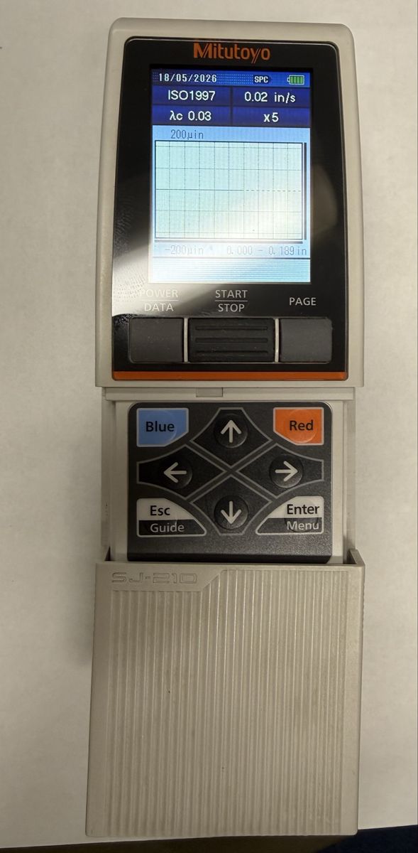 Mitutoyo SJ-210 Portable Surface Roughness Tester
