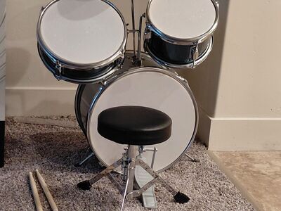Kids drum set.