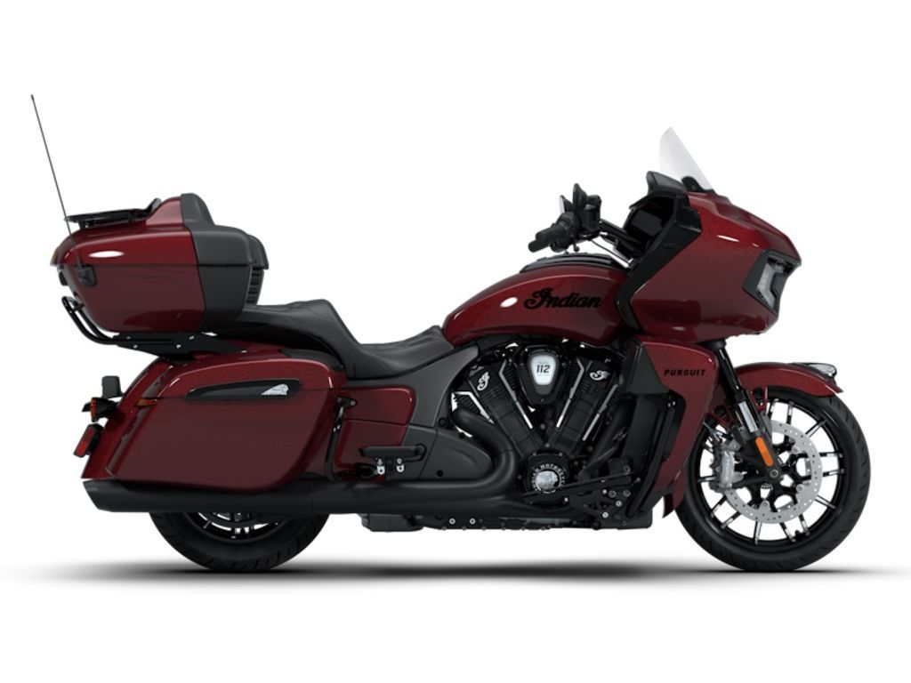 2026 Indian Motorcycle® Pursuit® Dark Horse® 112 w/ PowerBand Audio Maroon Metallic