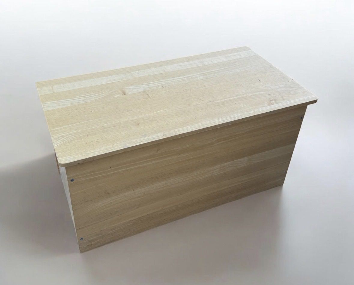 Wooden toy box, trunk