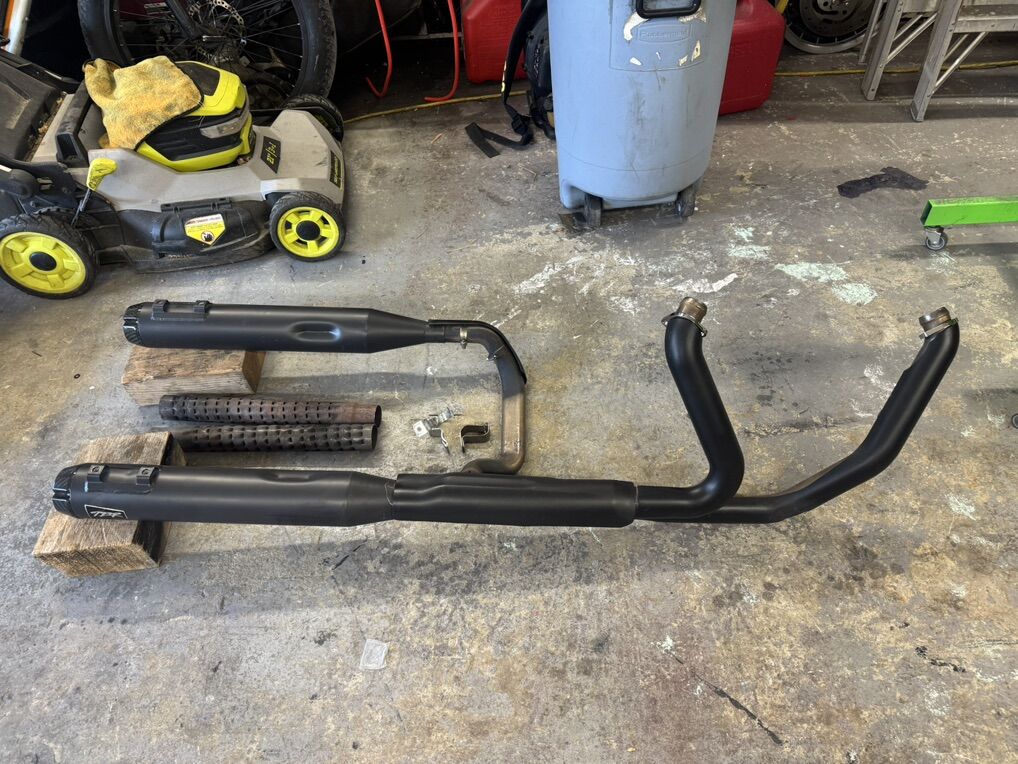 Stock Harley Headers No Cat