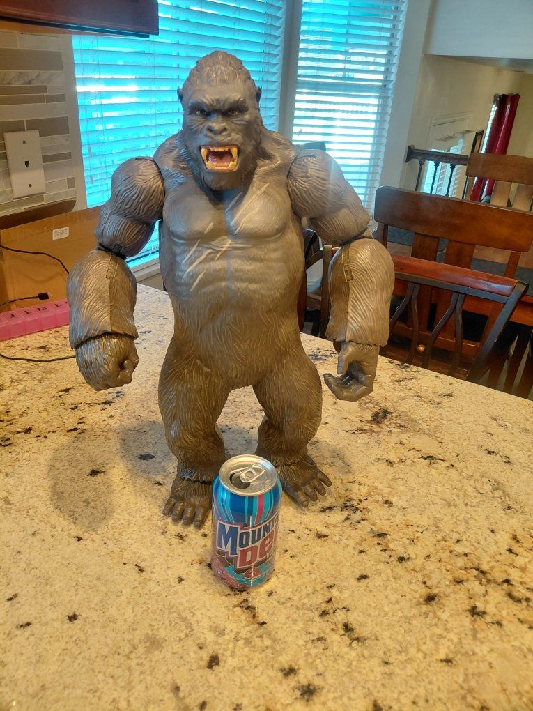 King Kong Large Action Figure Toy Playmates Godzilla vs Kong