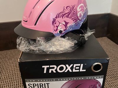 Troxel Youth Equestrian Helmet in box