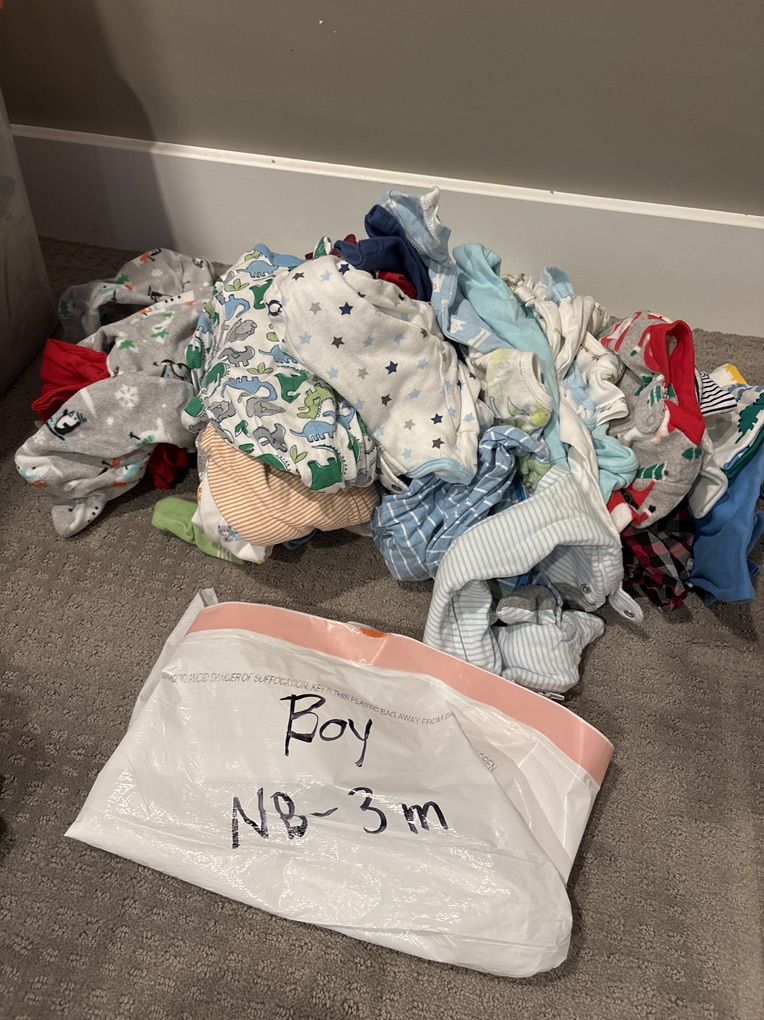 Boys 0-3 Month Clothes Gab Bag