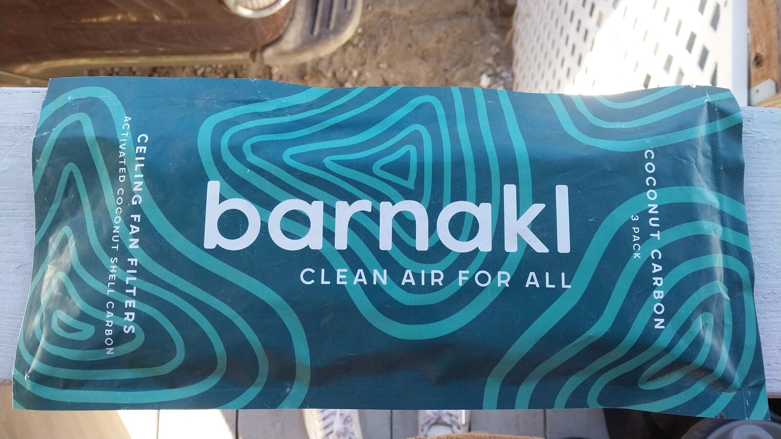 COCONUT CARBON 3 PACK CEILING FAN FILTERS