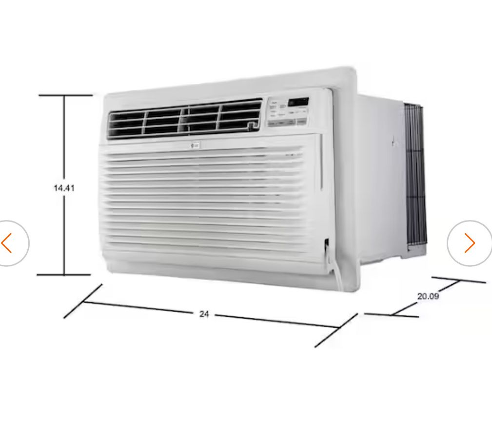 230V LG Air Conditioner - 9800 BTU AC Through Wall