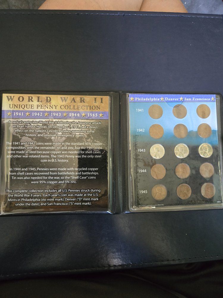 World War II Penny Set