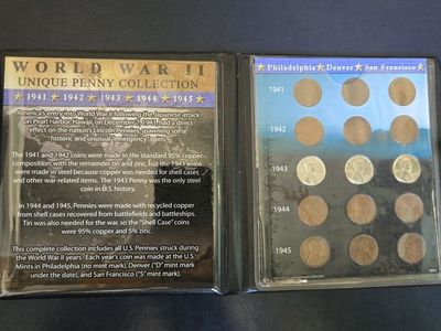 World War II Penny Set