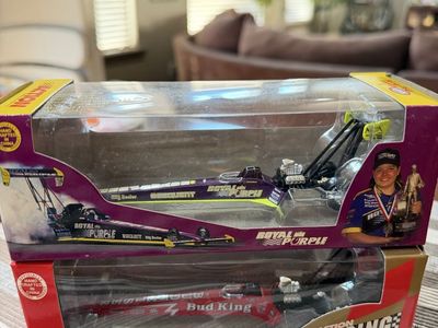 RCCA NHRA Top Fuel Dragster Lot - Cristen Powell Royal Purple & Kenny Bernstein Budweiser 1998. Limited production