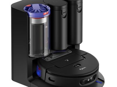 Dyson 360 Vis Nav Robotic Vacuum Cleaner - Black, High-Performance Suction