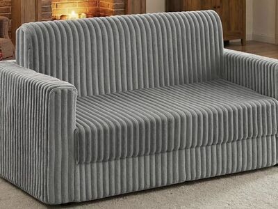 HABUTWAY 2-in-1 Folding Sofa Bed Light Grey New