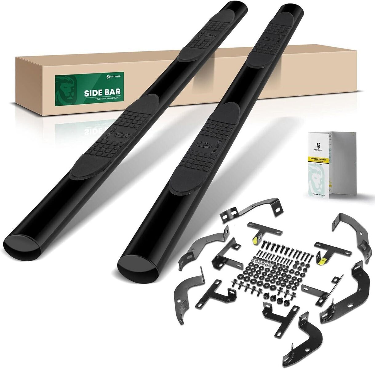 376 - 2018-2024, 4" Jeep Wrangler, Running Boards 4-Door