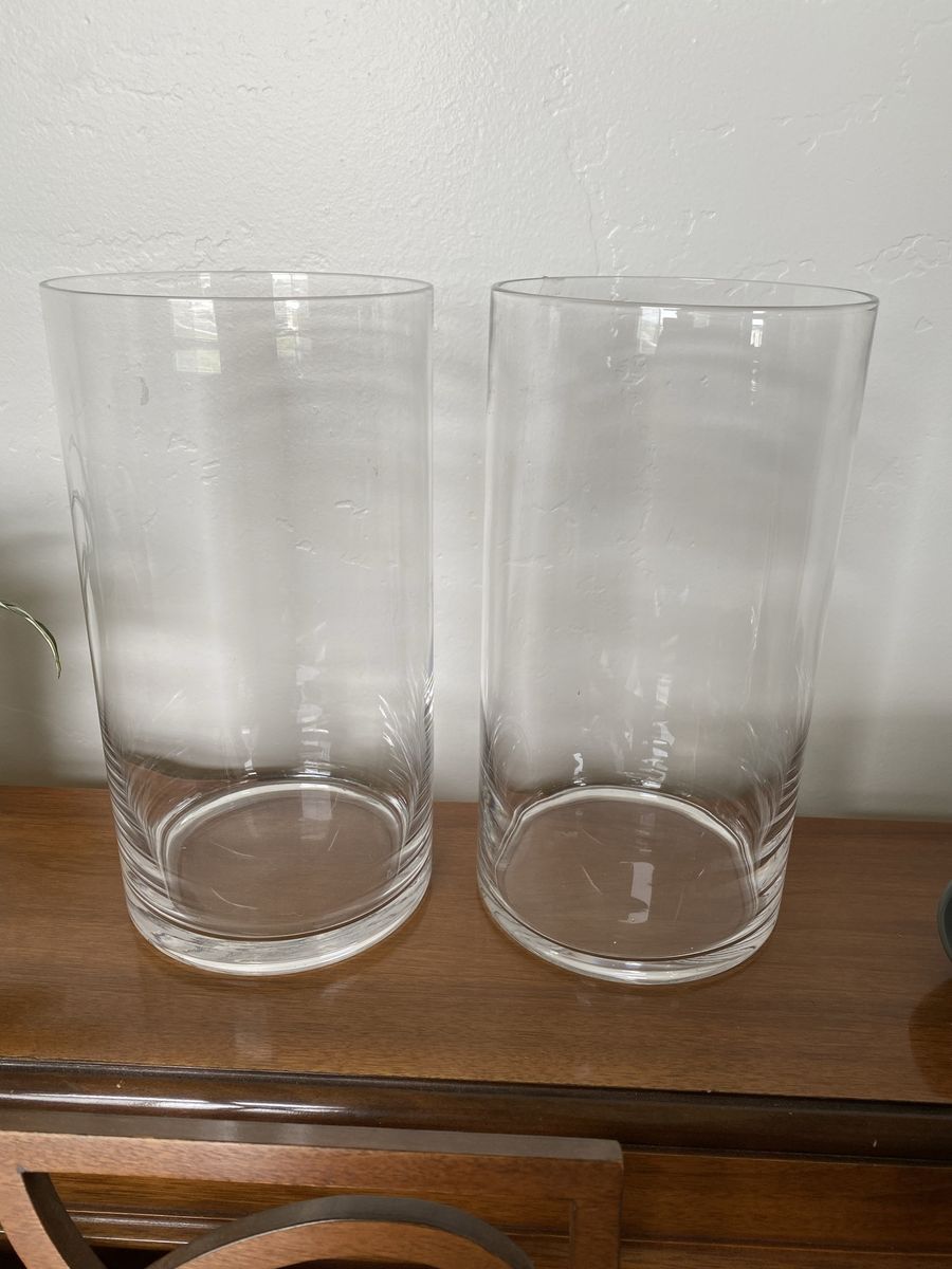 Large Glass Vases