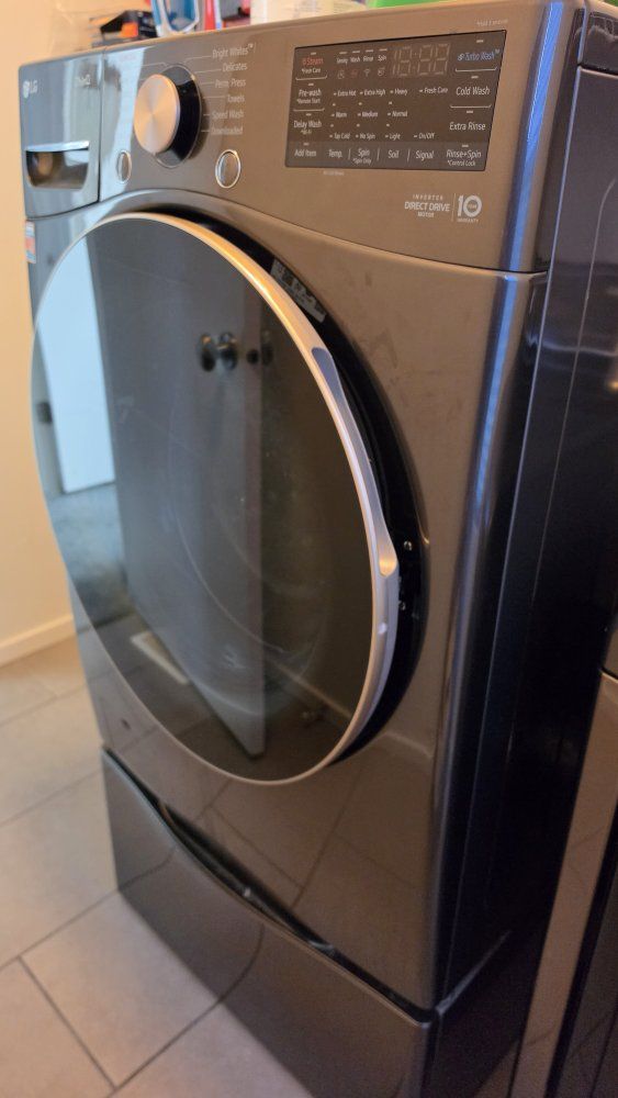 LG Ultra Large Capacity Stackable Front Load Washer