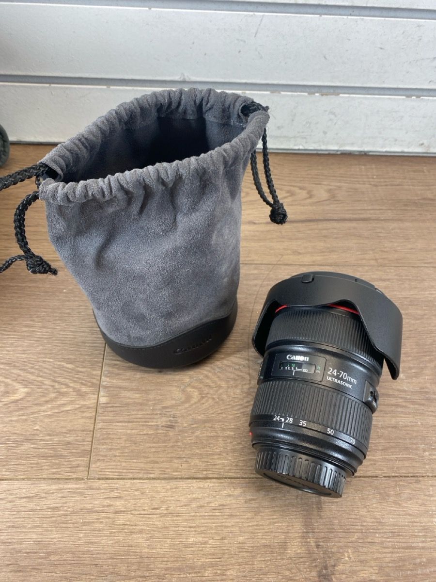 CANON EF 24-70MM ULTRASONIC 1:2.8 L II USM DIGITAL CAMERA LENS #WCP038090