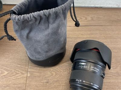 CANON EF 24-70MM ULTRASONIC 1:2.8 L II USM DIGITAL CAMERA LENS #WCP038090