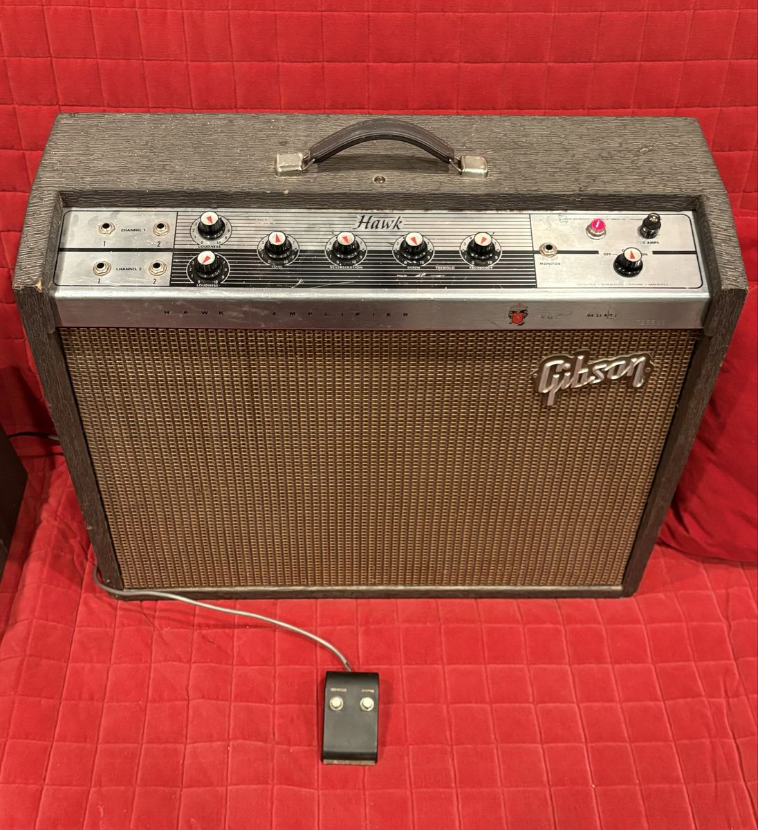 1964 Gibson HAWK GA25 RVT Tube Amp