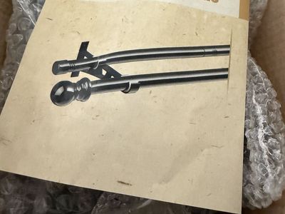 Brand new! Double curtain rods