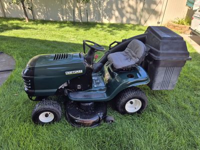 Craftsman Riding Mower with bagger