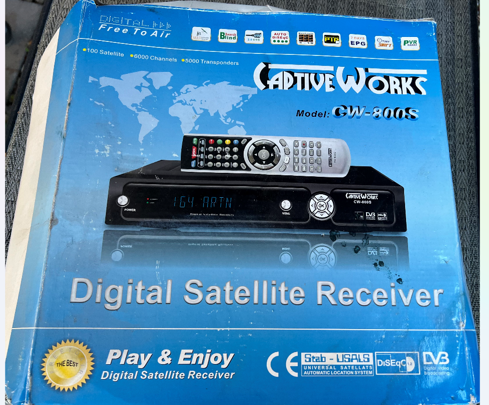 Digital Satellite Receiver . New In Box